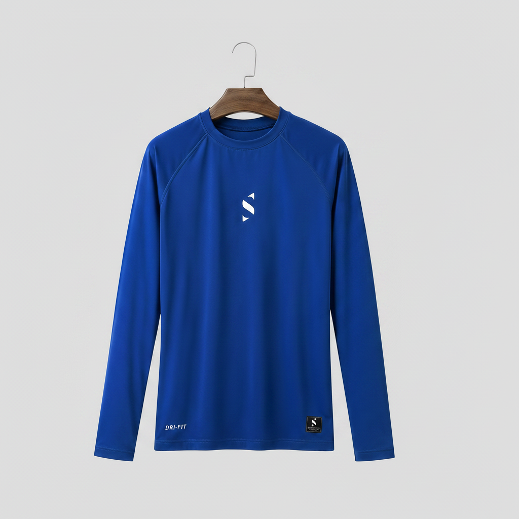 Compression Long Sleeve Blue