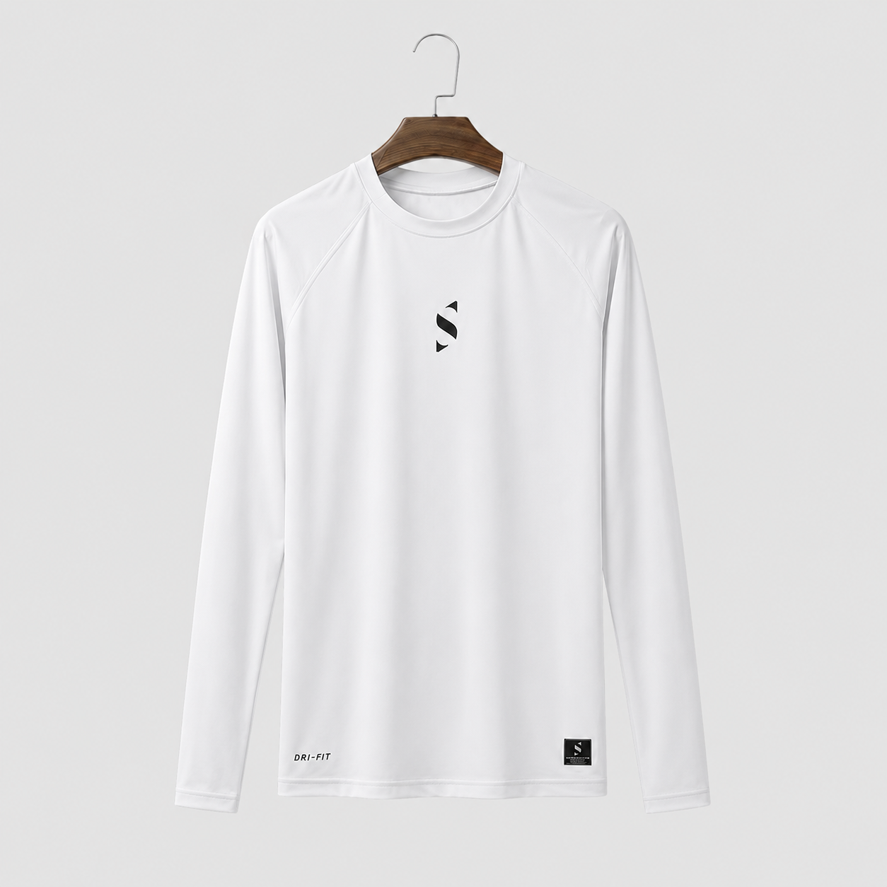 Compression Long Sleeve White