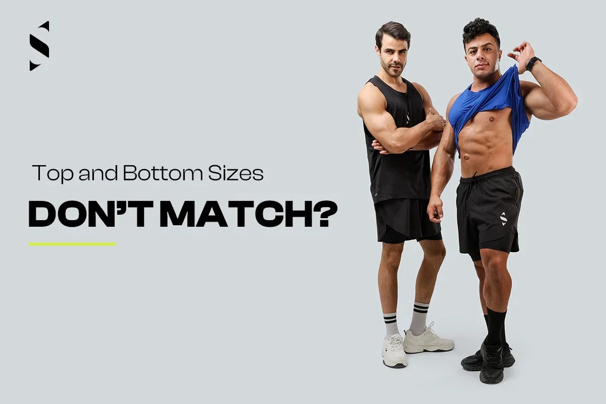 active set sizing Egypt; different top bottom sizes gym set