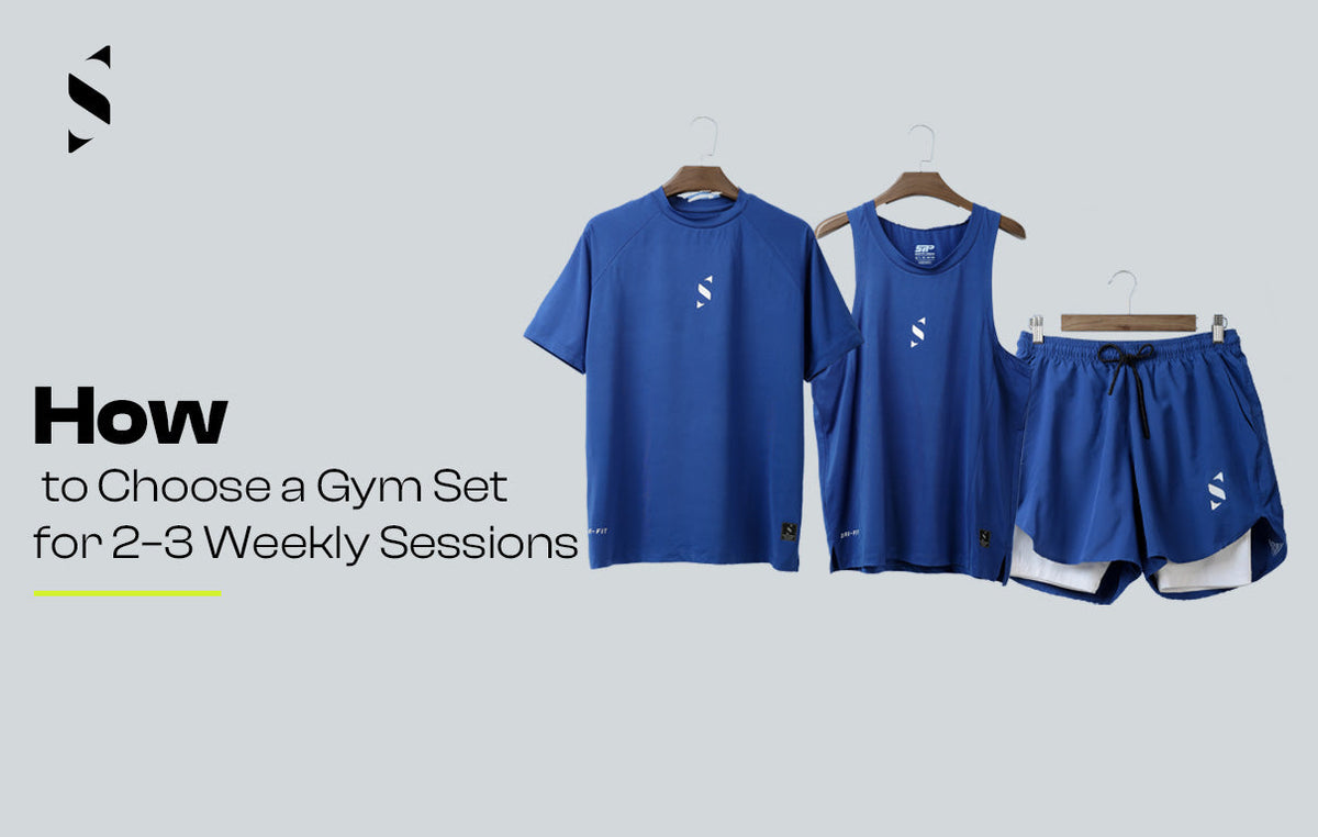 gym set for 3 day workout men