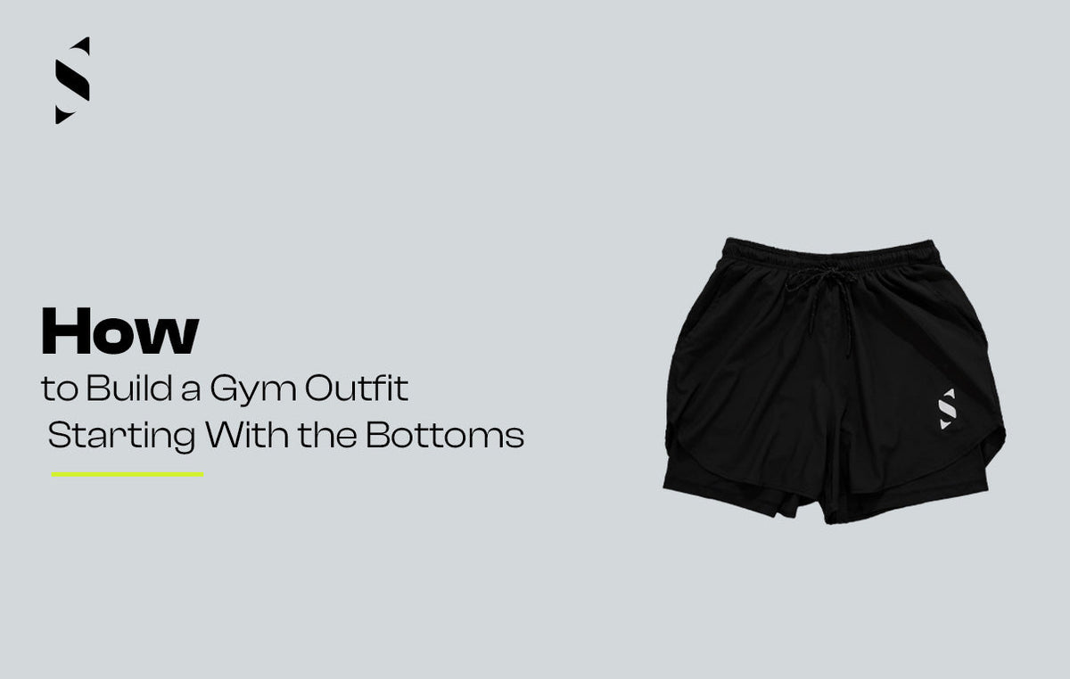 bottoms first gym outfit men