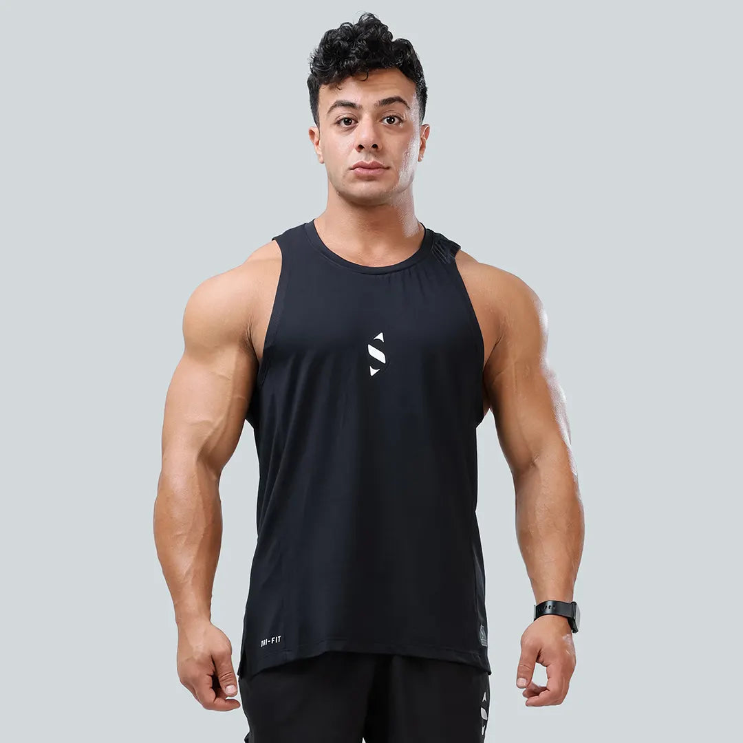 T-Shirt Sleeveless Black