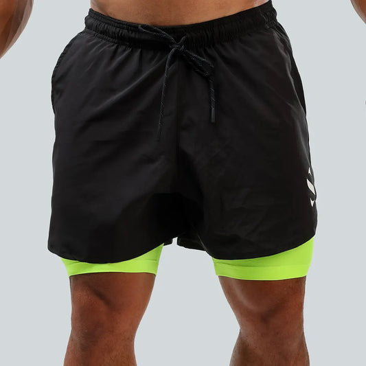 Performance Shorts 2×1 Yellow
